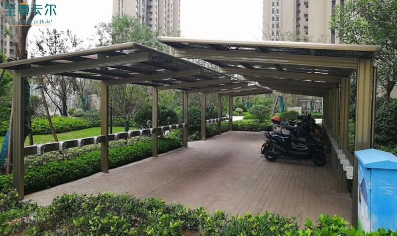 電動車棚用什么材料？